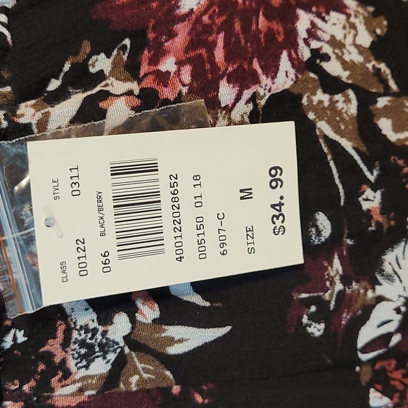 Eclipse Floor Length Floral Skirt Women's Size Medium - Picture 3 of 5